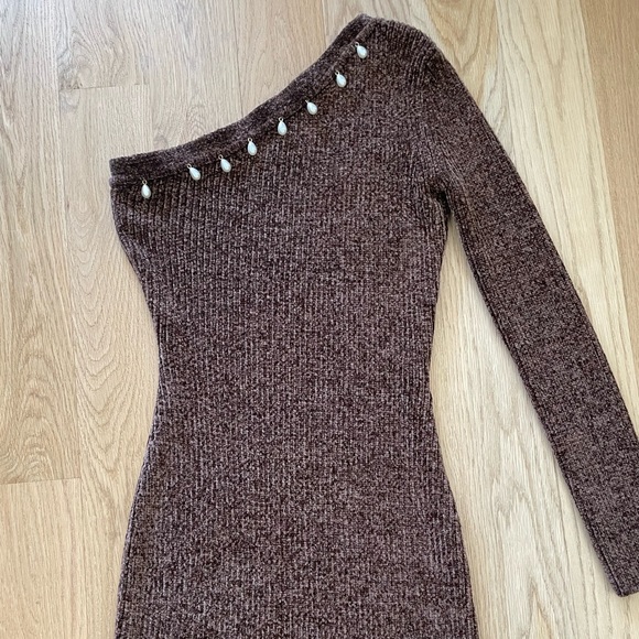 Staud one shoulder dress - Picture 6 of 7